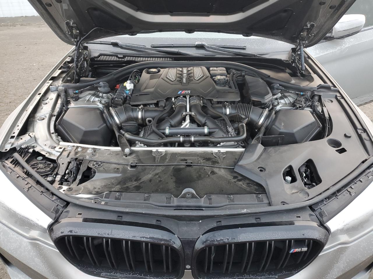 2019 BMW M5 VIN WBSJF0C52KB448167 Copart auction photo, front end damage thumbnail 11