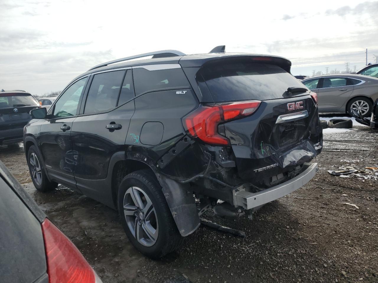 2021 GMC Terrain VIN 3GKALVEV6ML310633 Copart auction photo, rear end / minor dent/scratches damage thumbnail 2