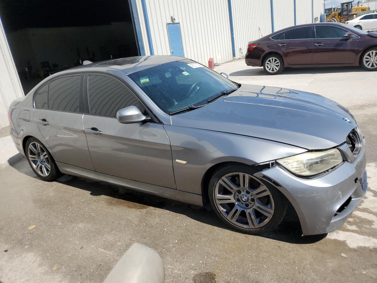 2009 BMW 3er VIN WBAPH73589A174524 Copart auction photo, front end damage thumbnail 4