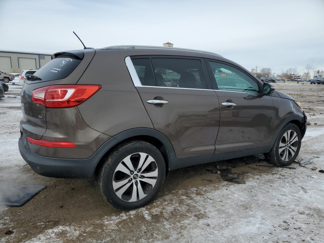 2012 KIA Sportage VIN KNDPC3A25C7251597 Copart auction photo, front end / undercarriage damage thumbnail 3