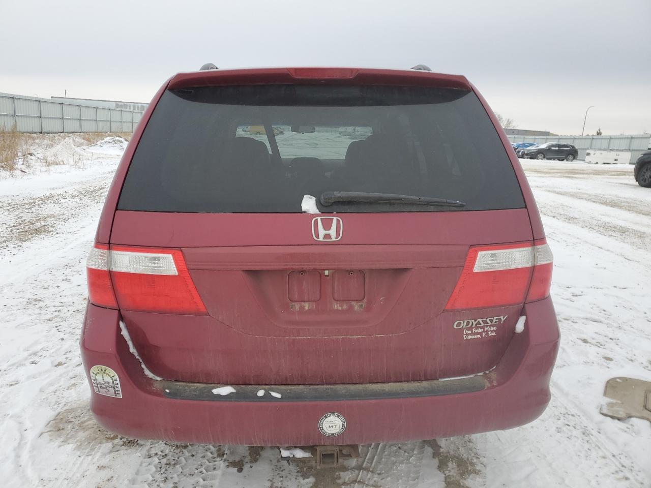2005 Honda Odyssey VIN 5FNRL38625B135935 Copart auction photo, front end / rear end damage thumbnail 6