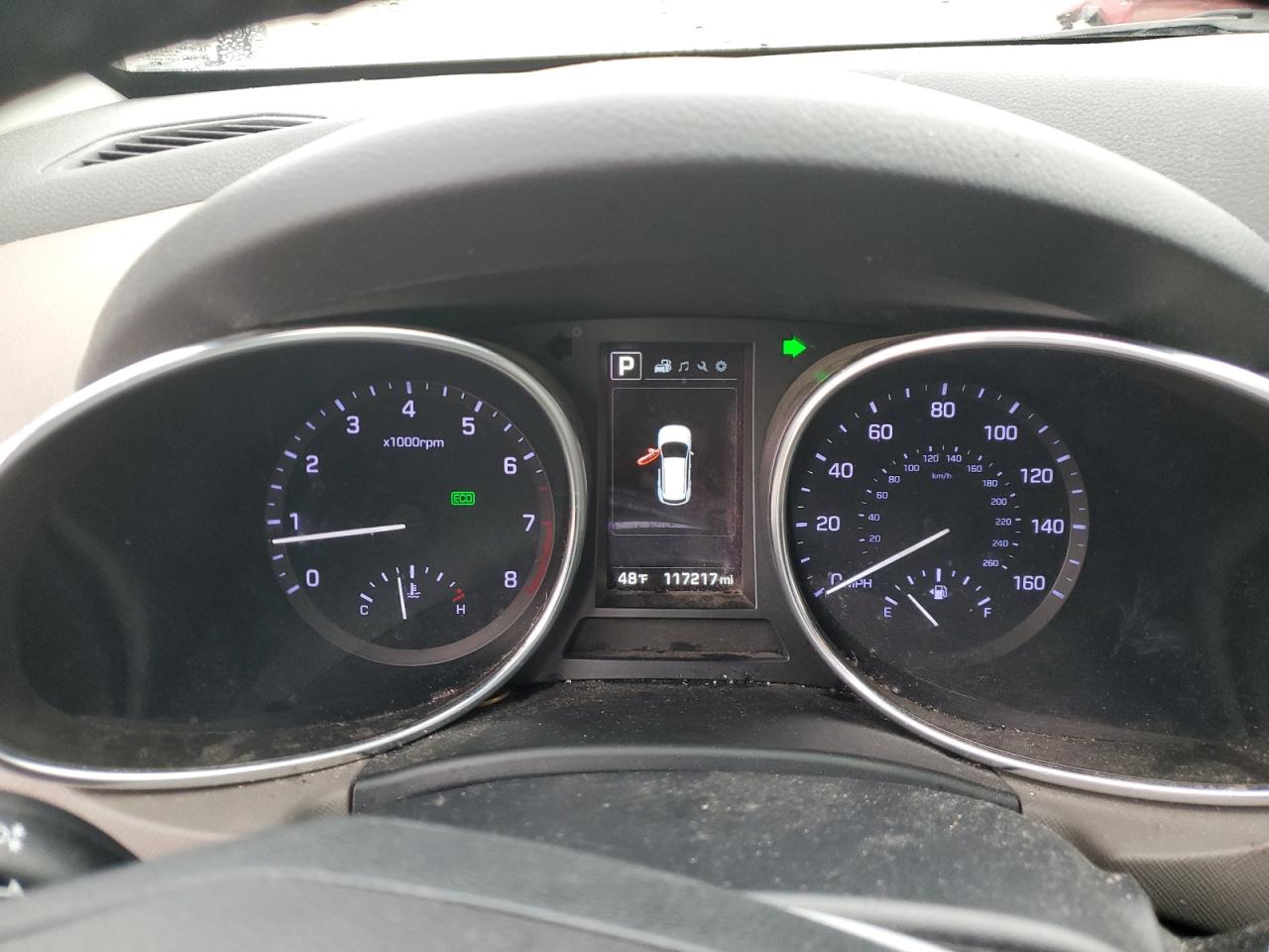 2019 Hyundai Santa Fe VIN KM8SN4HF1KU299483 Copart auction photo, front end damage thumbnail 9
