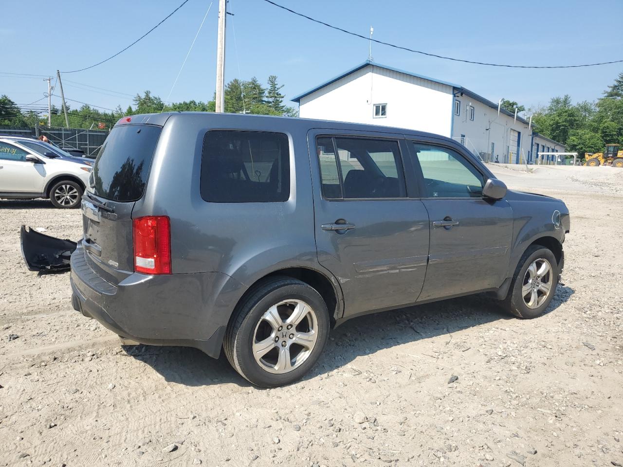 2012 Honda Pilot VIN 5FNYF4H58CB081652 Copart auction photo, front end damage thumbnail 3