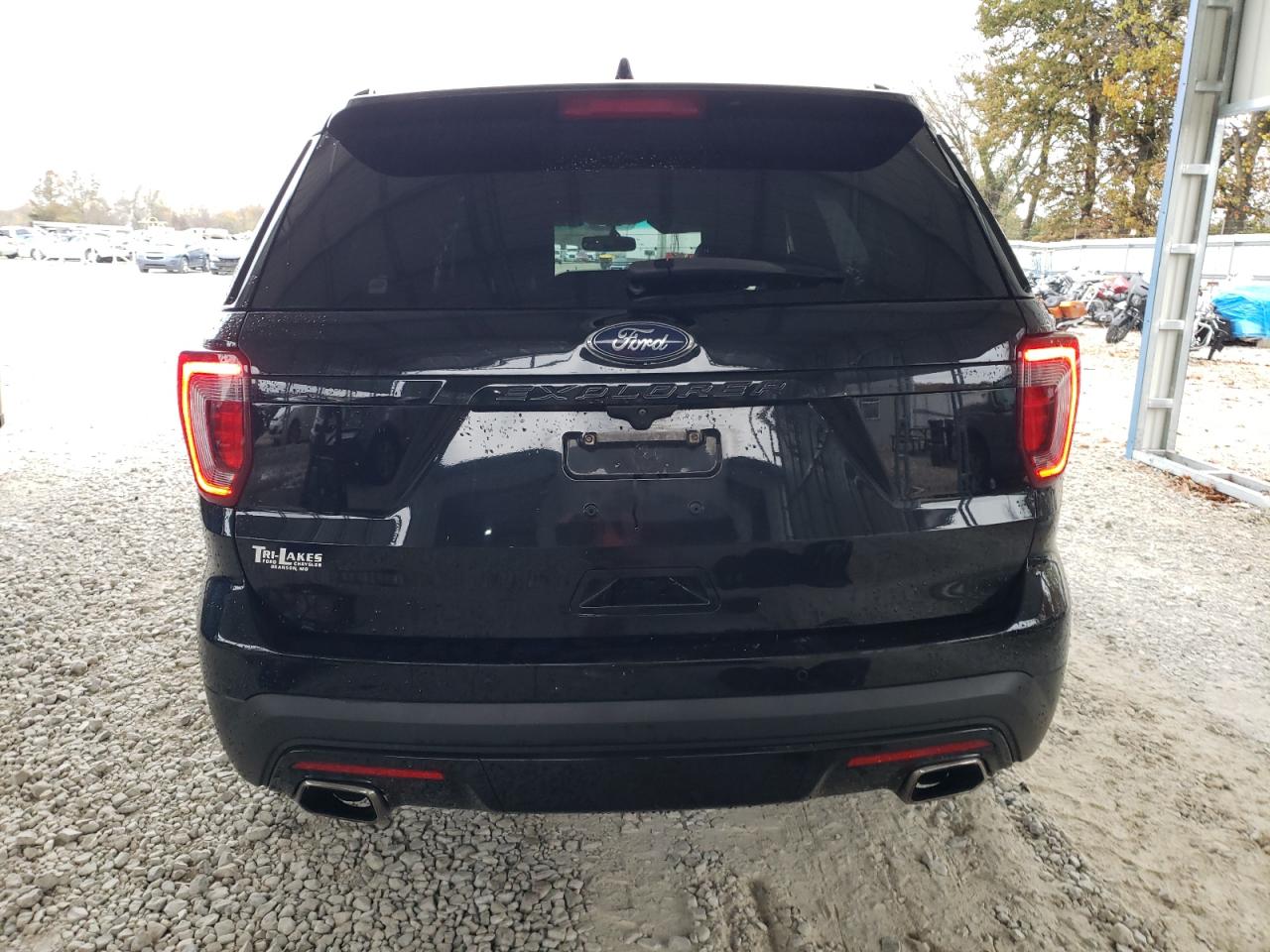 2017 Ford Explorer VIN 1FM5K8GT5HGB78967 Copart auction photo, front end / side damage thumbnail 6