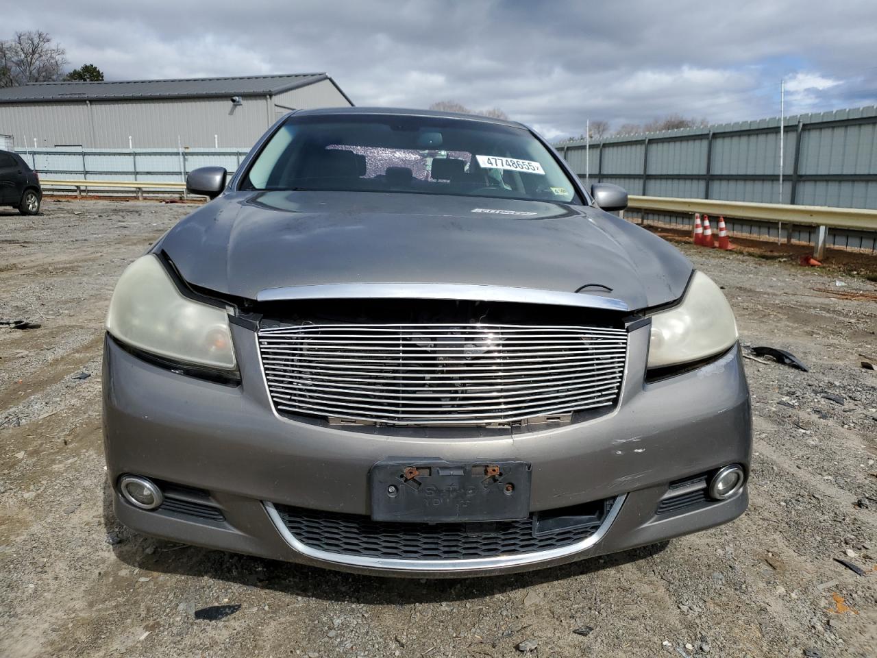 2008 Infiniti M VIN JNKAY01F58M654866 Copart auction photo, front end / rear end damage thumbnail 5