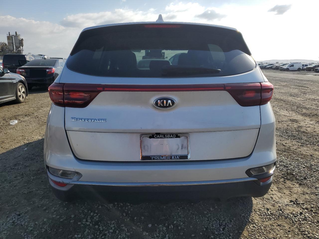 2020 KIA Sportage VIN KNDPM3AC0L7722836 Copart auction photo, side damage thumbnail 6