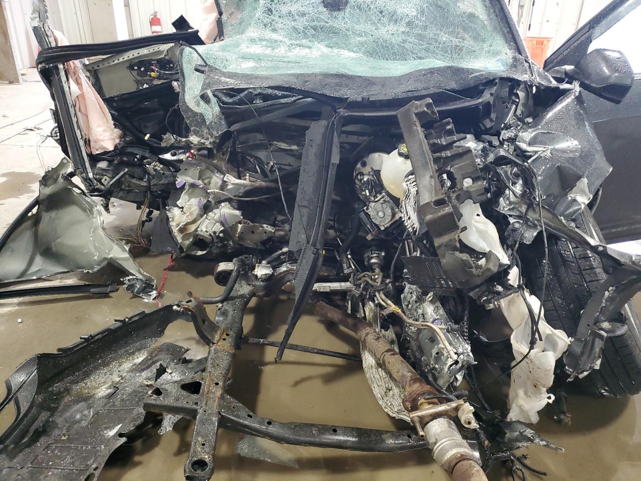 2021 Chevrolet Equinox VIN 3GNAXUEVXML333673 Copart auction photo, front end / all over damage thumbnail 13