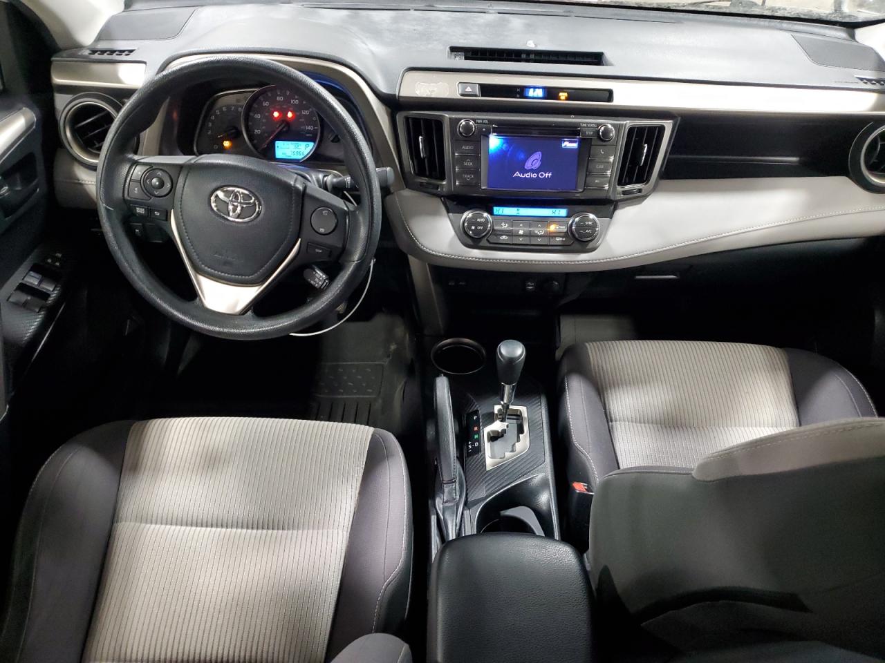 2013 Toyota RAV 4 VIN JTMRFREV7D5025825 Copart auction photo, rear end / front end damage thumbnail 8