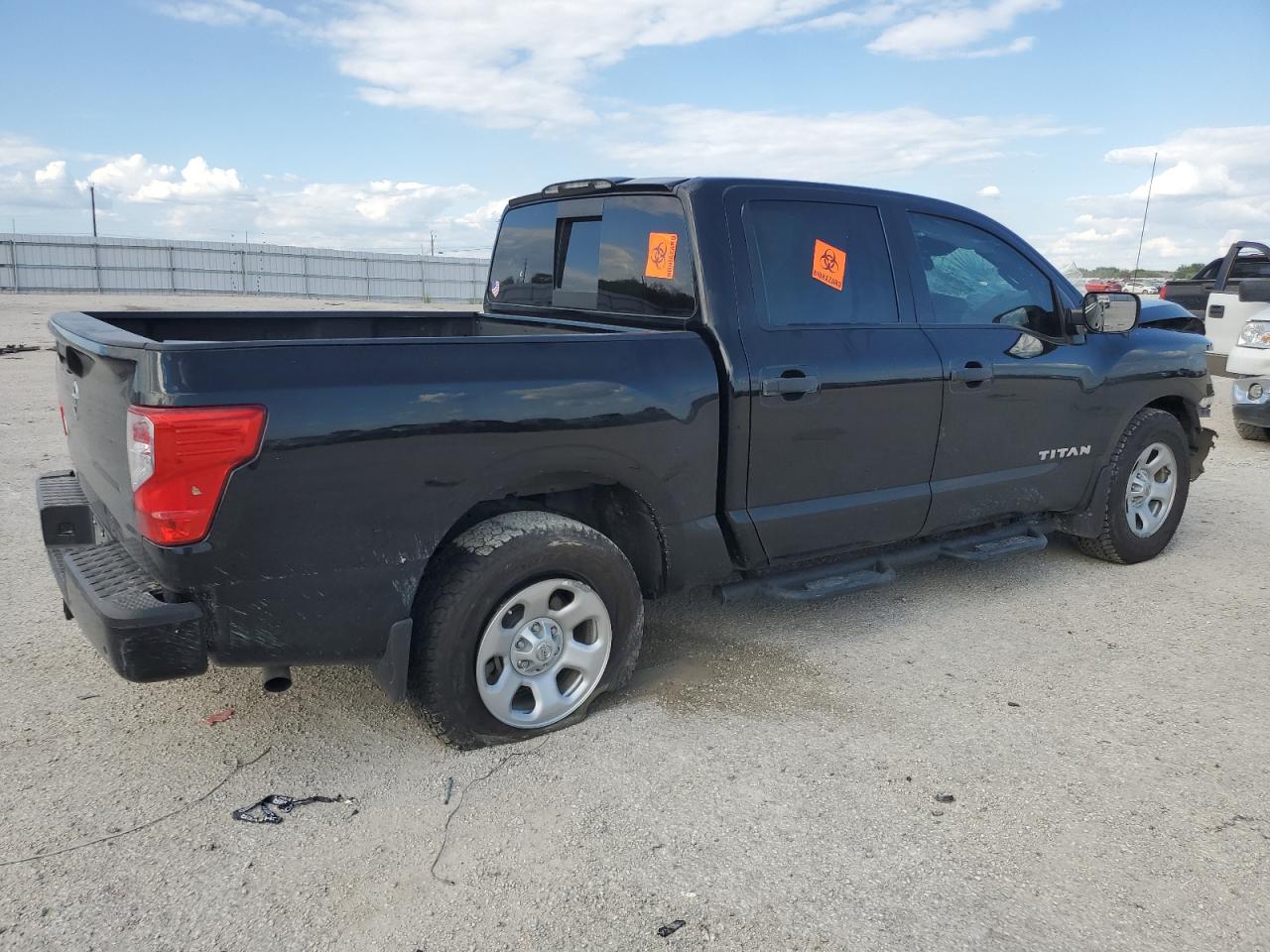 2021 Nissan Titan VIN 1N6AA1EE7MN506183 Copart auction photo, all over damage thumbnail 3