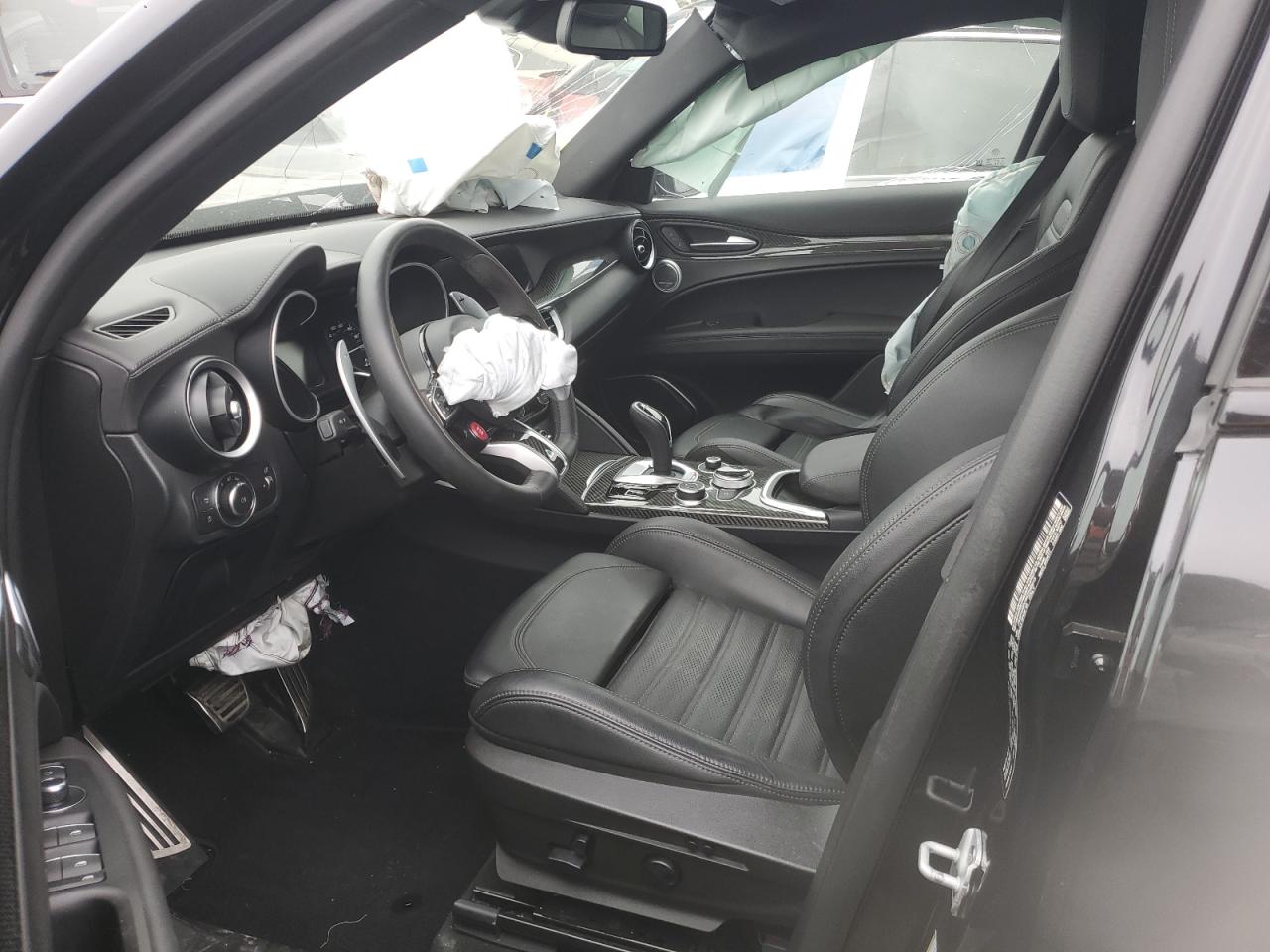 2022 Alfa Romeo Stelvio VIN ZASPAKEV3N7D46013 Copart auction photo, front end damage thumbnail 7