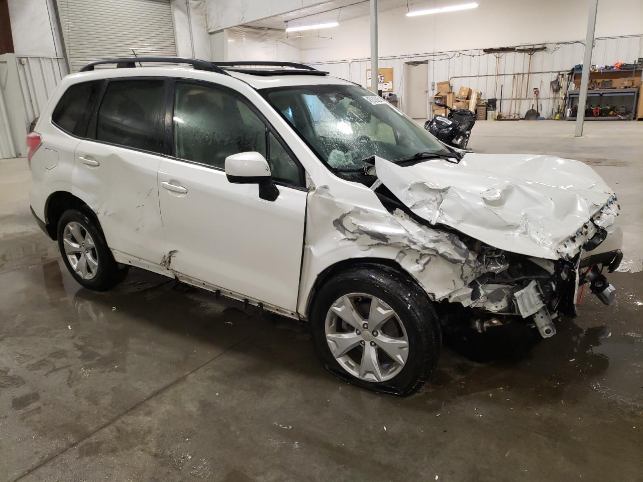 2015 Subaru Forester VIN JF2SJADC4FH416015 Copart auction photo, all over damage thumbnail 4