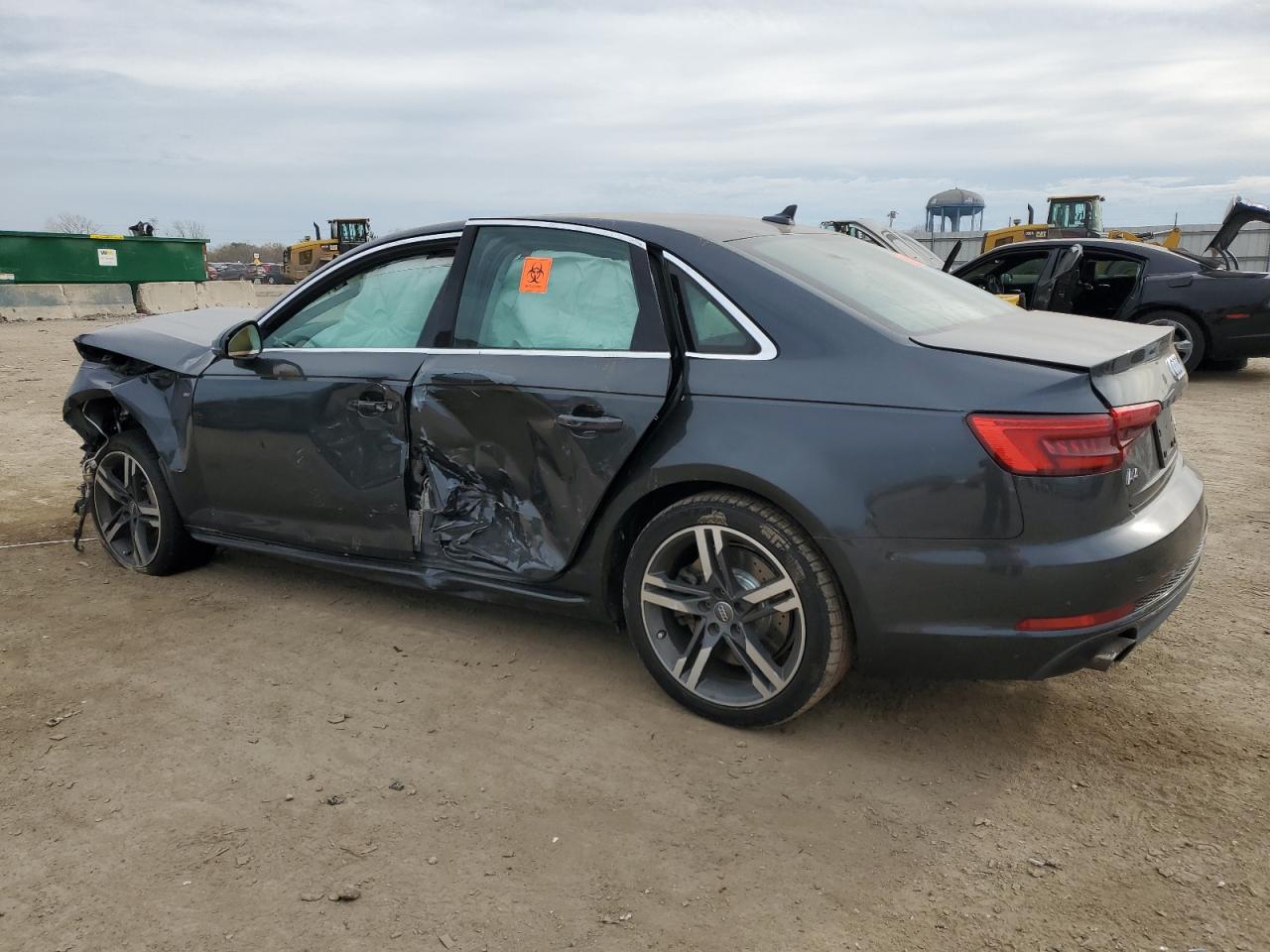 2017 Audi A4 VIN WAUENAF4XHN012076 Copart auction photo, all over damage thumbnail 2