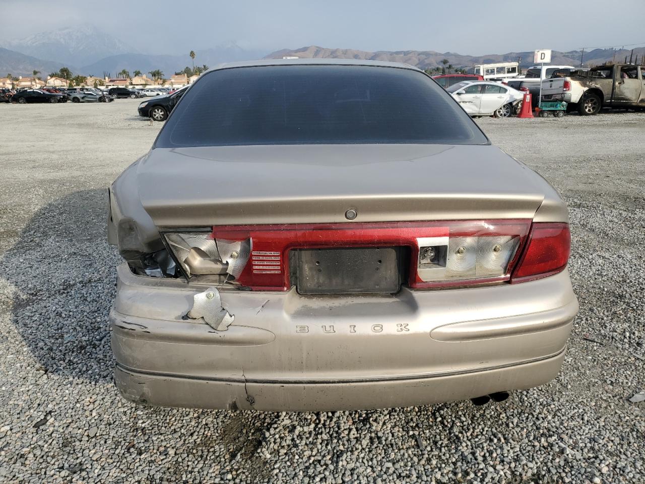 2003 Buick Regal VIN 2G4WB52K731233054 Copart auction photo, rear end / side damage thumbnail 6