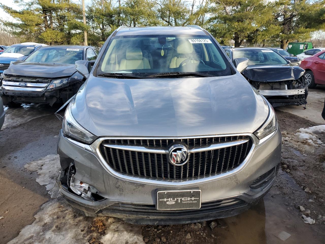 2019 Buick Enclave VIN 5GAEVAKW4KJ252203 Copart auction photo, front end damage thumbnail 5