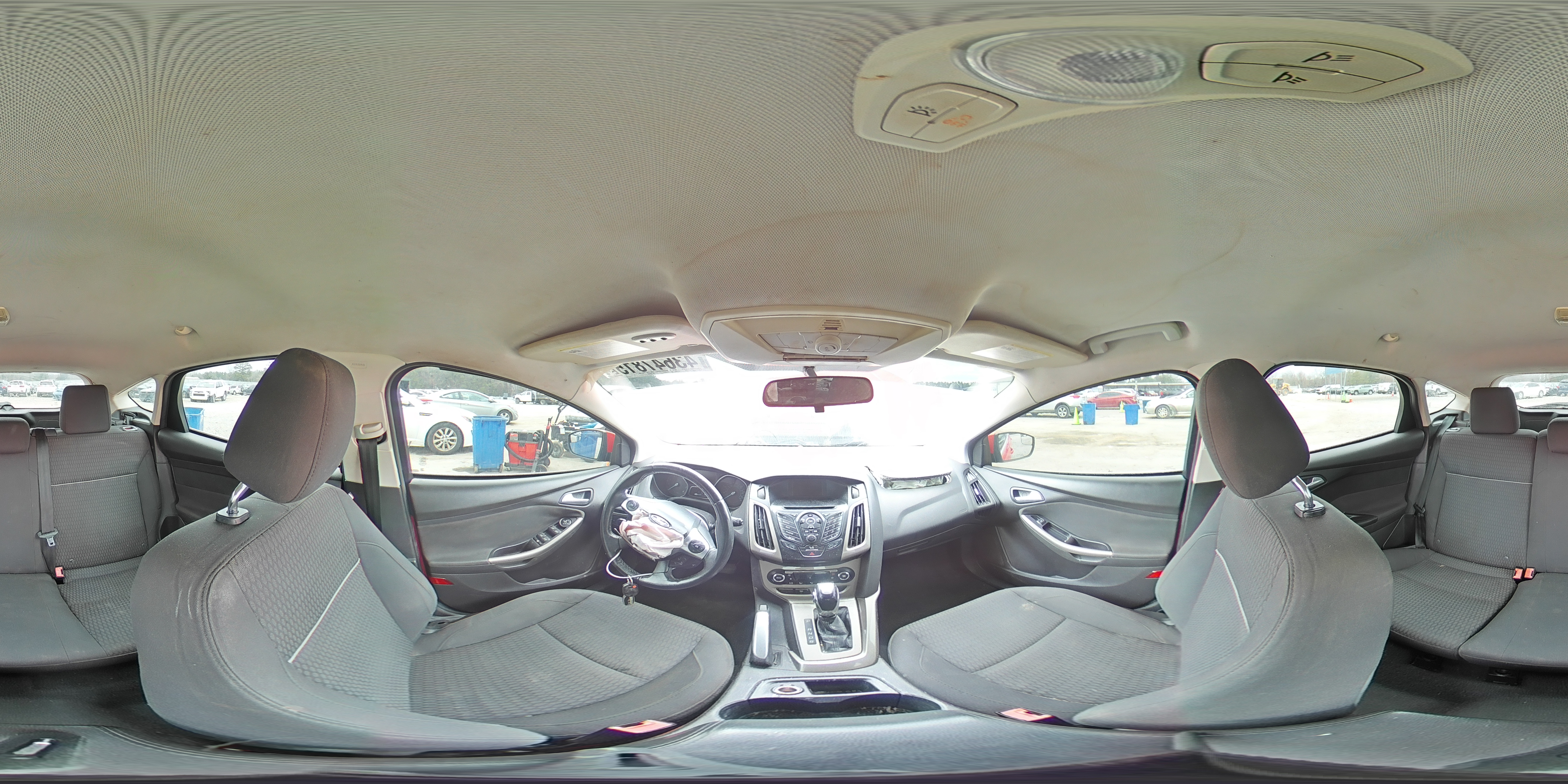 2012 Ford Focus VIN 1FAHP3M23CL349318 Copart auction photo, front end damage thumbnail 13