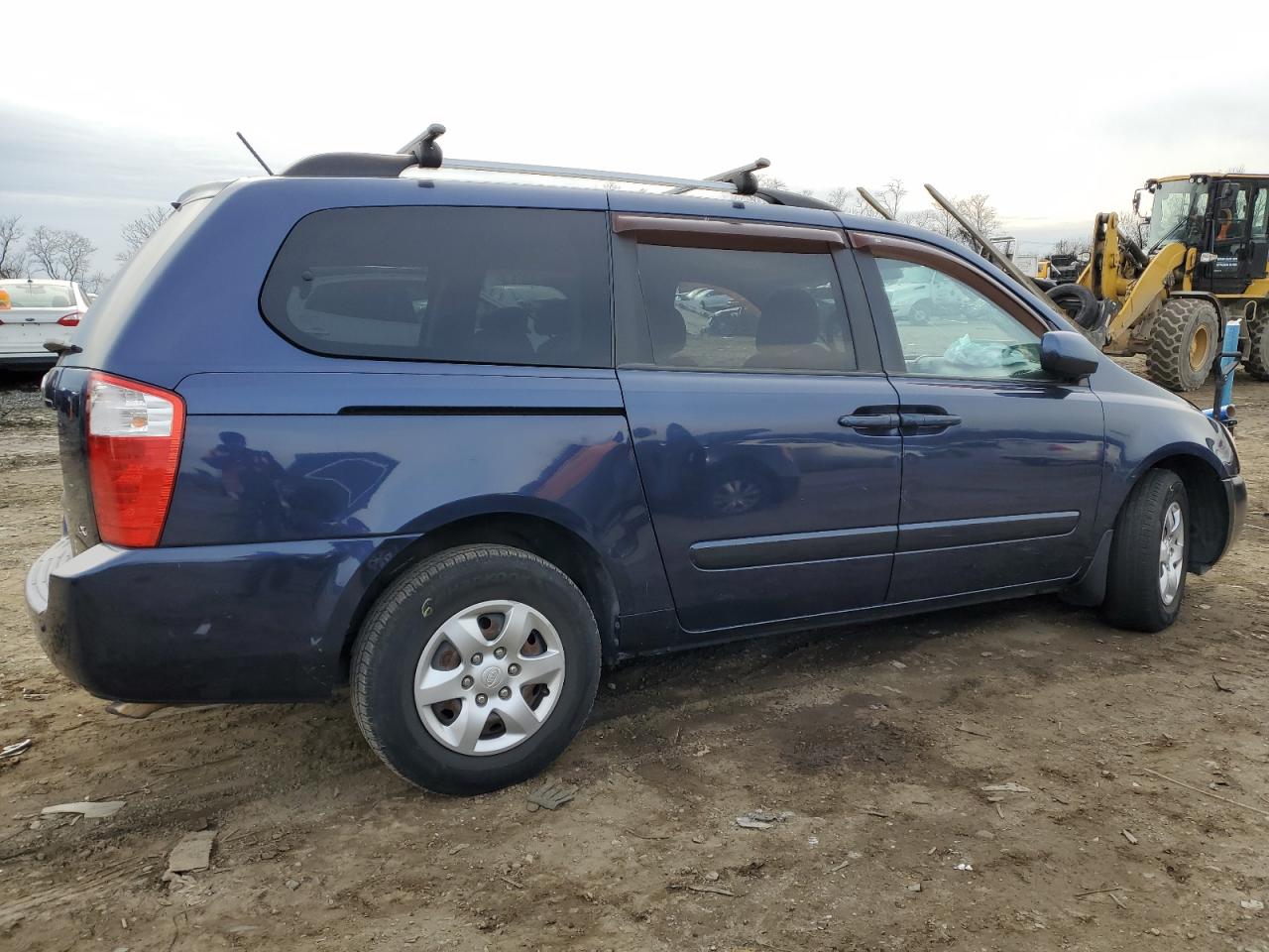2009 KIA Sedona VIN KNDMB233396298759 Copart auction photo, front end damage thumbnail 3