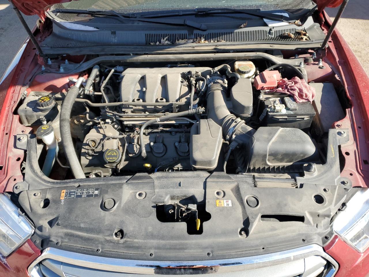 2015 Ford Taurus VIN 1FAHP2E83FG143765 Copart auction photo, undercarriage damage thumbnail 11