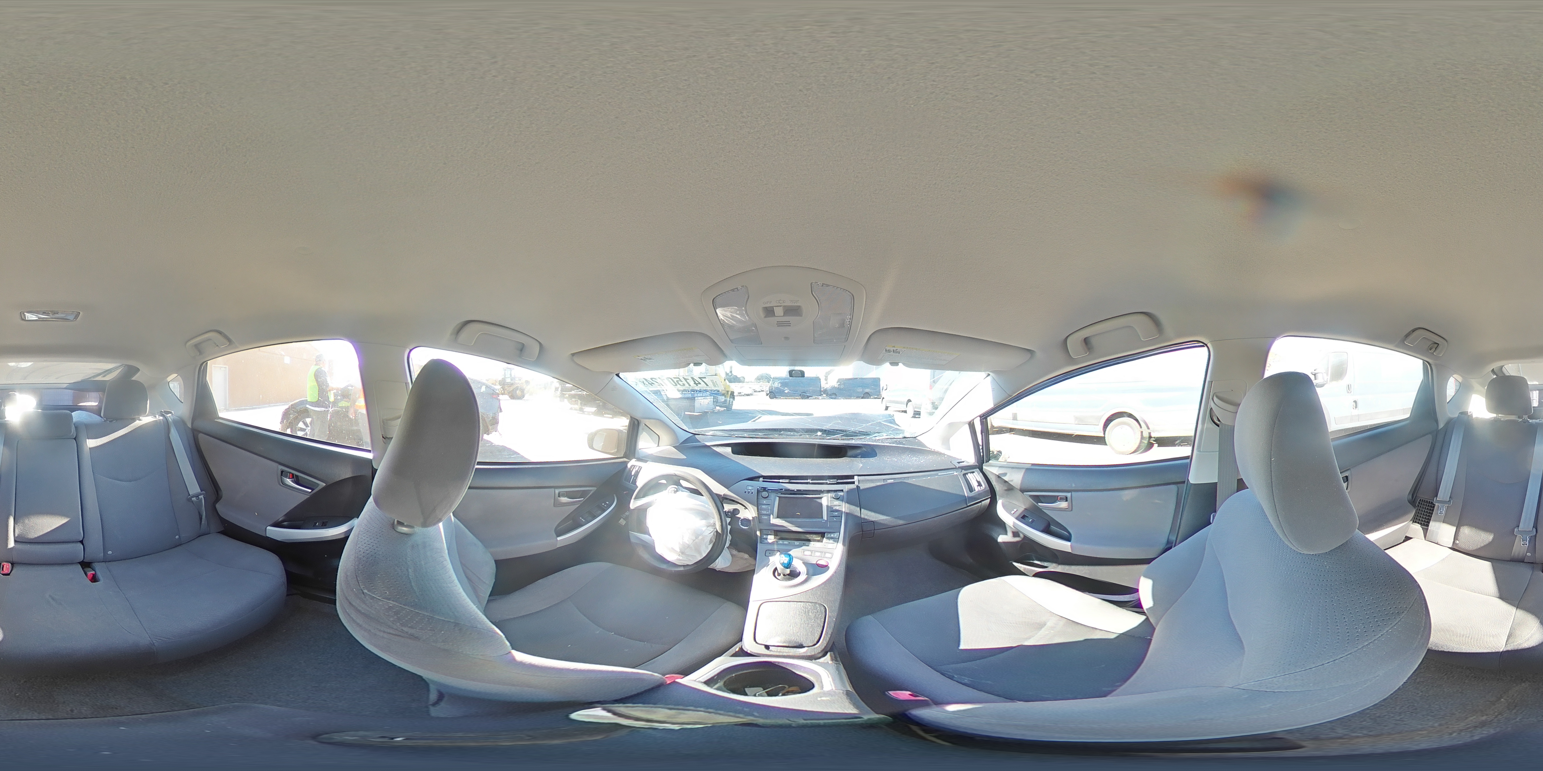 2012 Toyota Prius VIN JTDKN3DPXC3022822 Copart auction photo, front end / side damage thumbnail 13