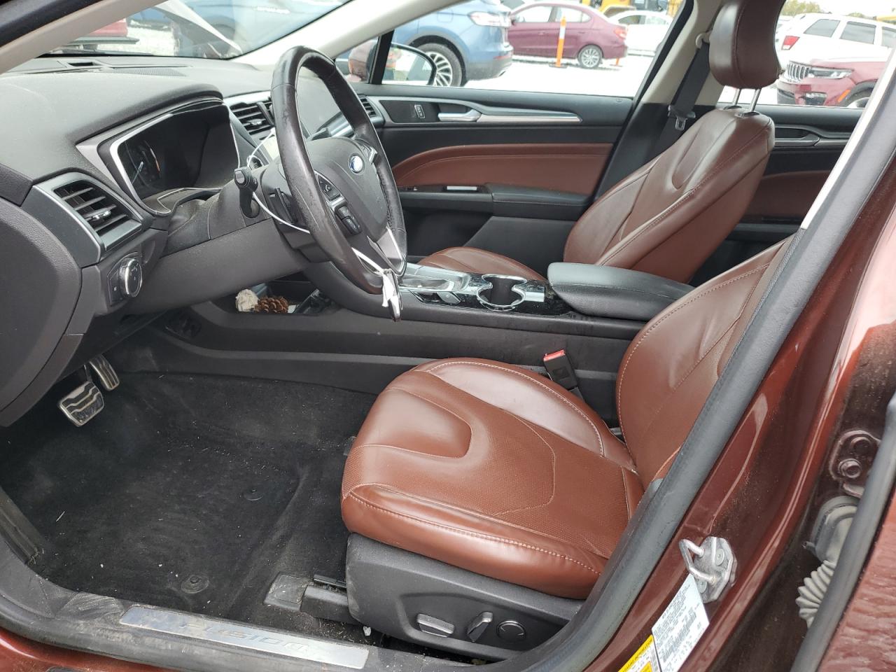 2015 Ford Fusion VIN 3FA6P0D97FR276608 Copart auction photo, rear end / front end damage thumbnail 7