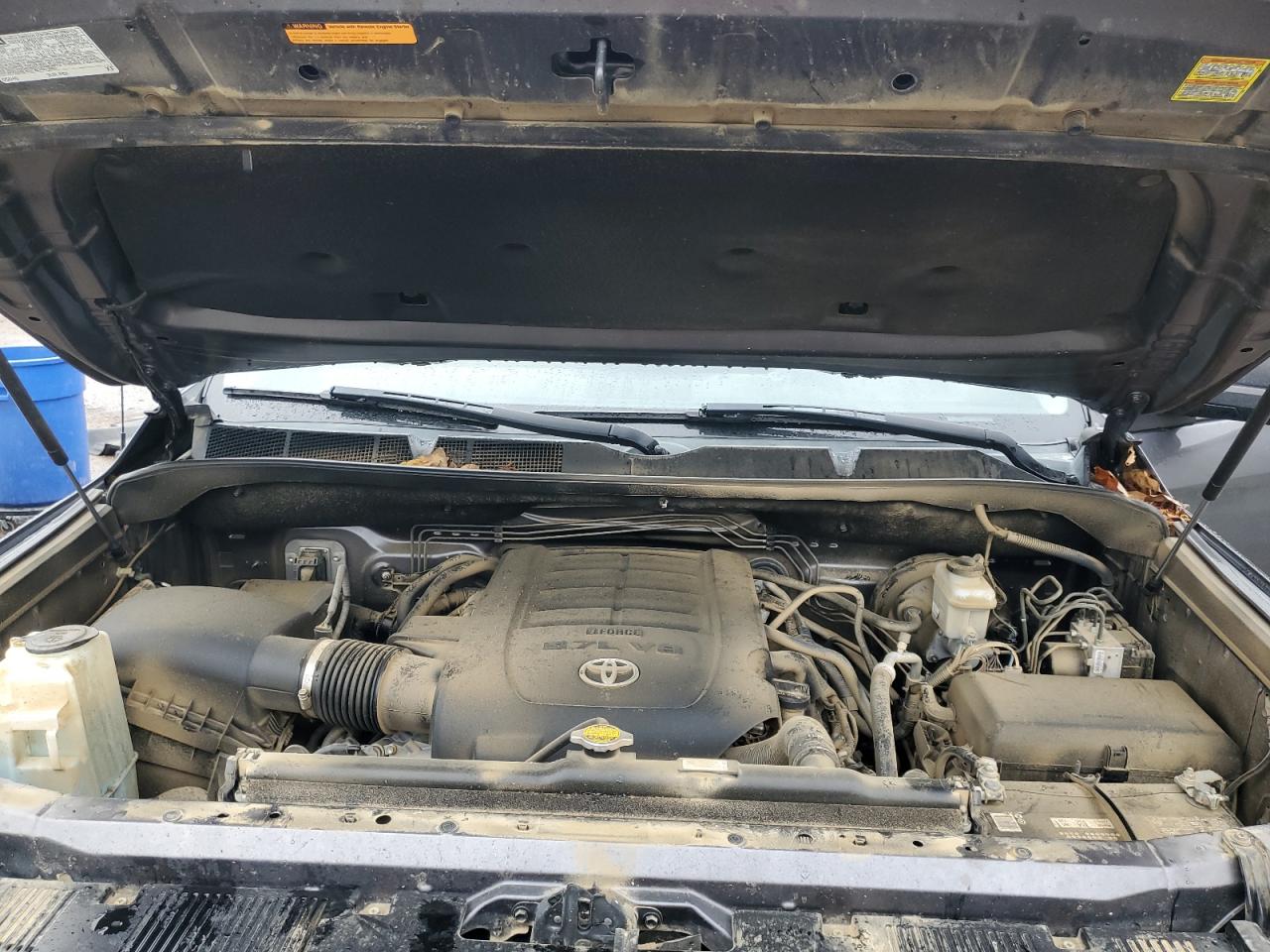 2016 Toyota Tundra VIN 5TFDW5F13GX564045 Copart auction photo, side damage thumbnail 13