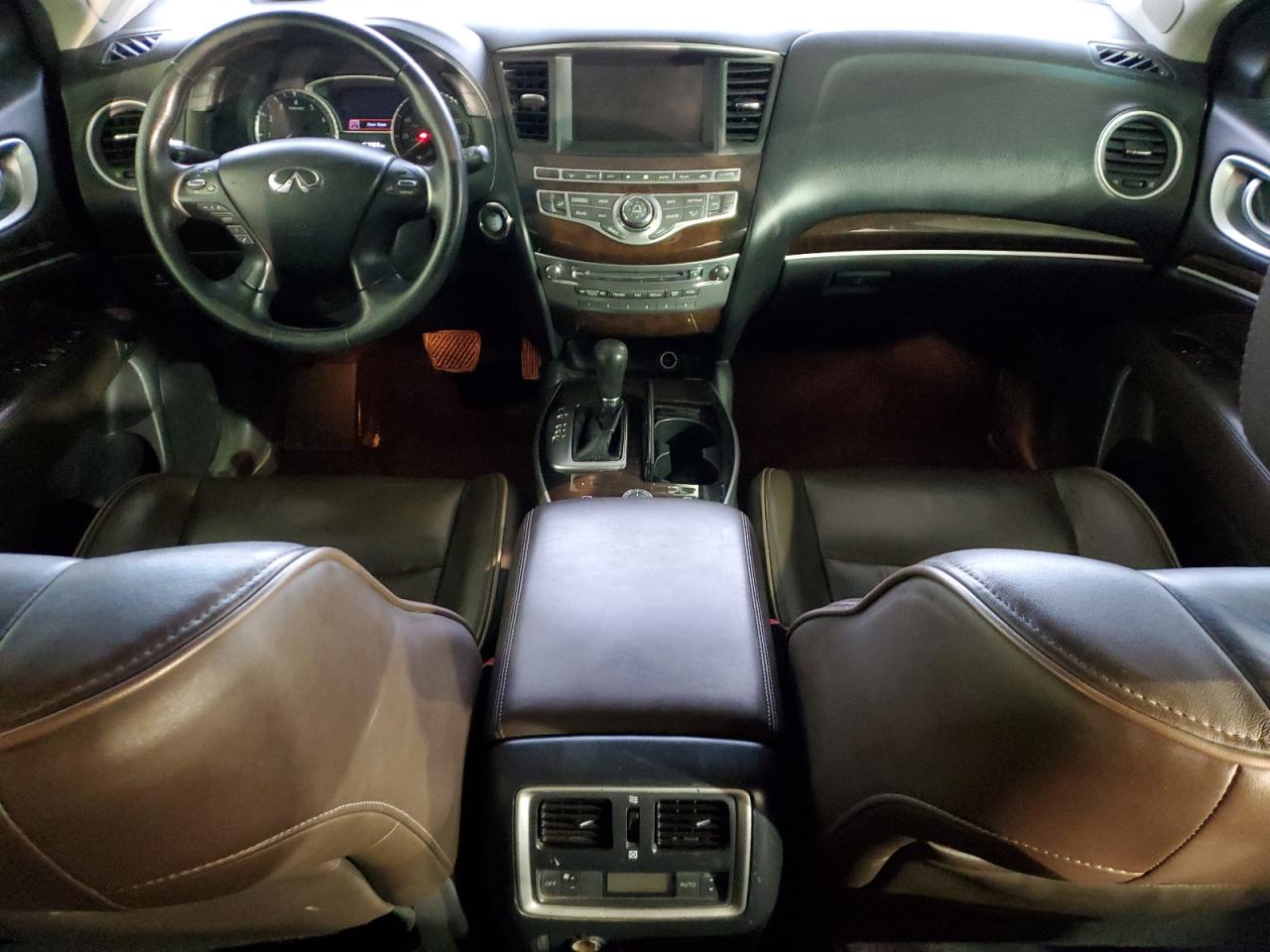 2013 Infiniti JX VIN 5N1AL0MM0DC303630 Copart auction photo, front end / side damage thumbnail 8