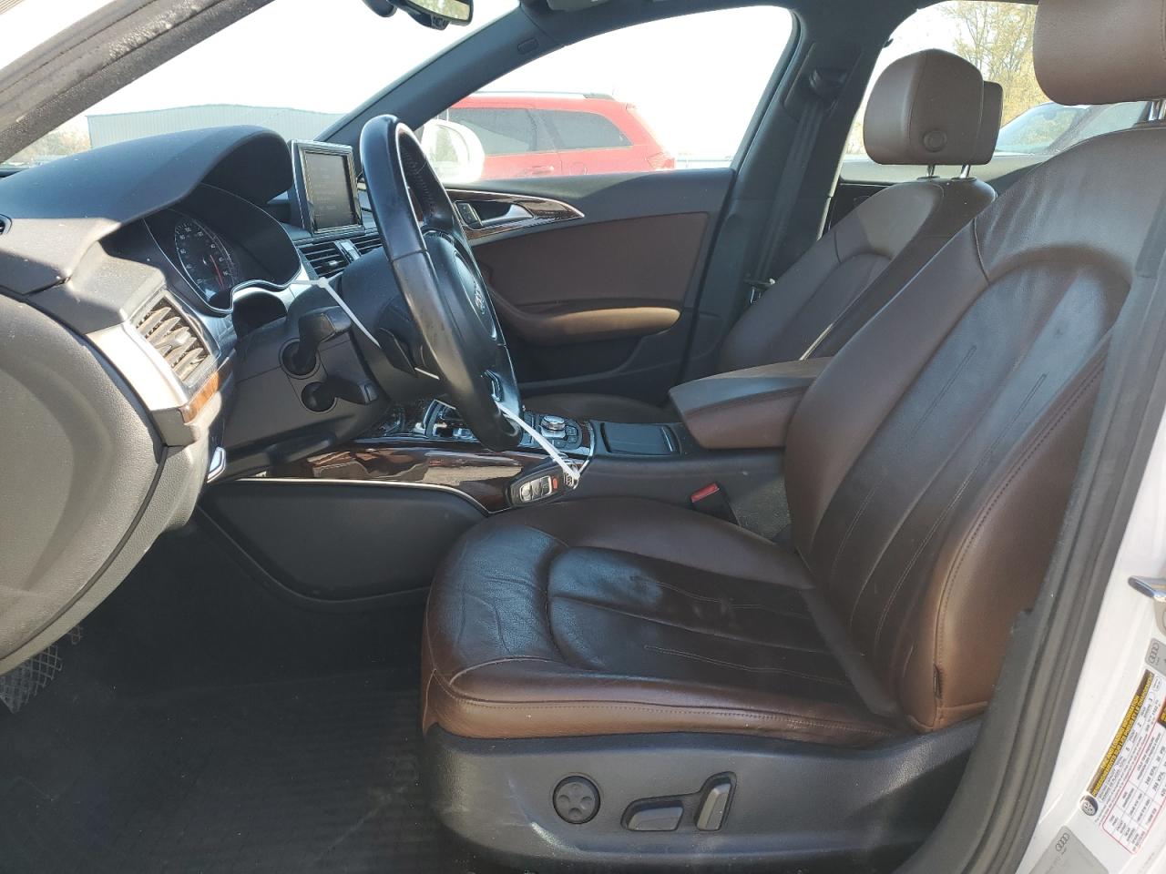 2015 Audi A6 VIN WAUGFAFC8FN030358 Copart auction photo, side / rear end damage thumbnail 7