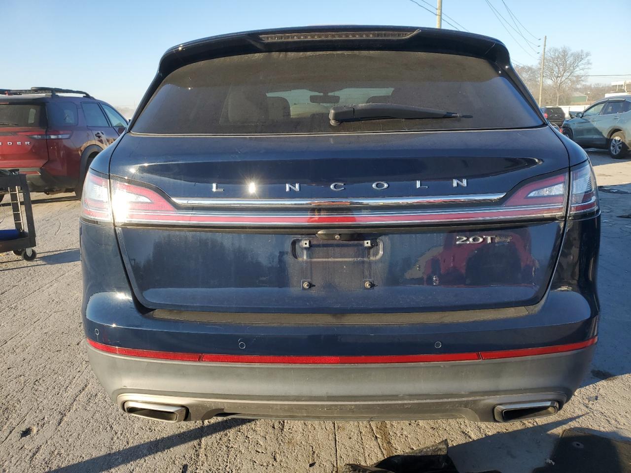 2019 Lincoln Nautilus VIN 2LMPJ6L92KBL31141 Copart auction photo, side damage thumbnail 6