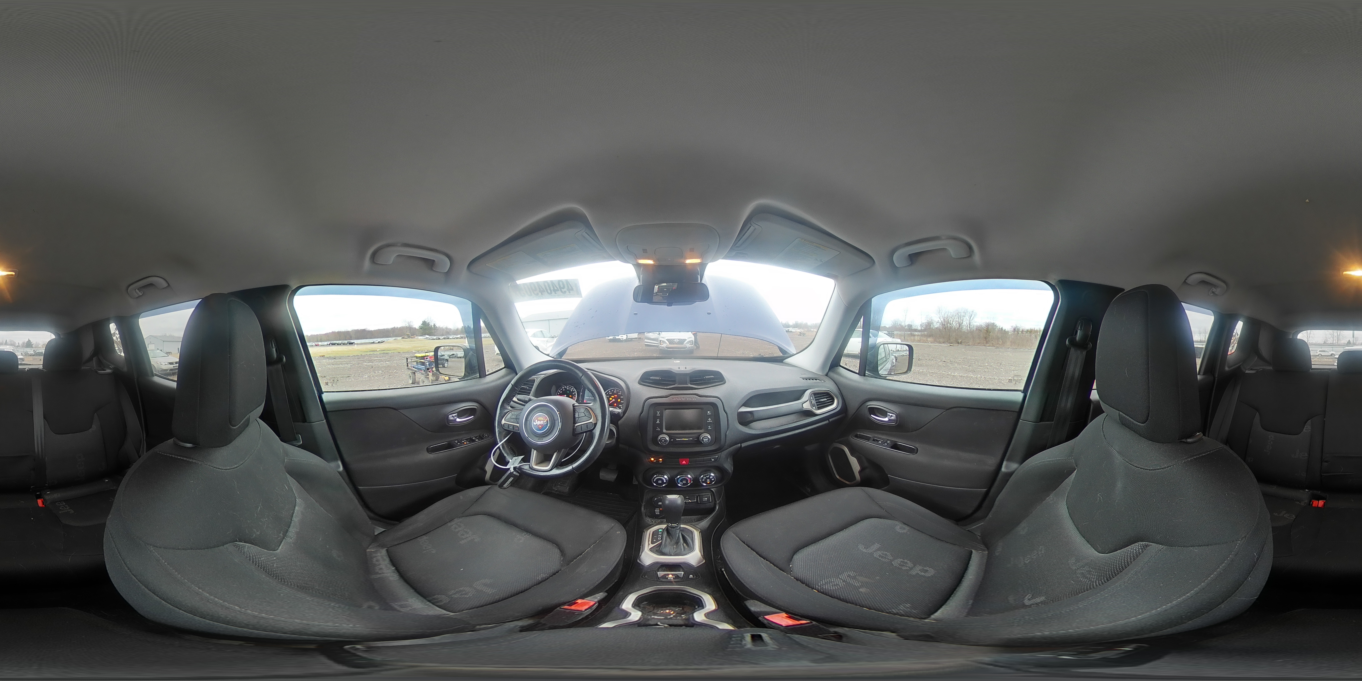 2017 Jeep Renegade VIN ZACCJBBB5HPG52350 Copart auction photo, front end / side damage thumbnail 14