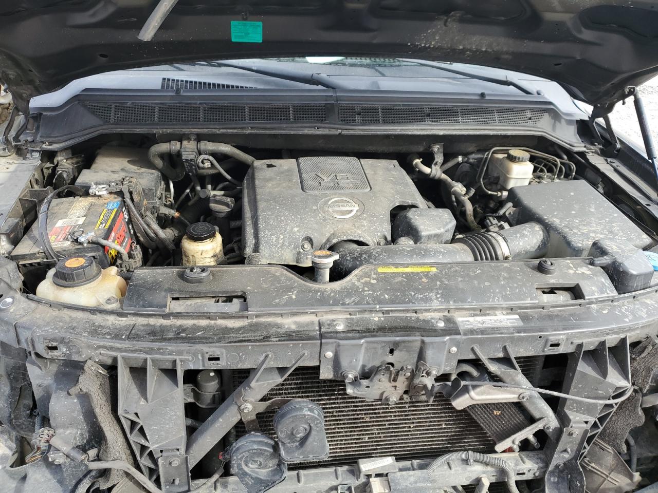2010 Nissan Armada VIN 5N1BA0NF8AN620436 Copart auction photo, front end / mechanical damage thumbnail 13