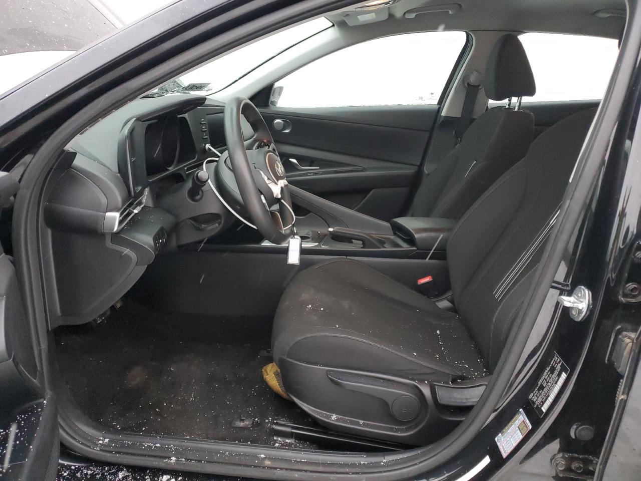 2021 Hyundai Elantra VIN 5NPLM4AG9MH043880 Copart auction photo, rear end / front end damage thumbnail 7