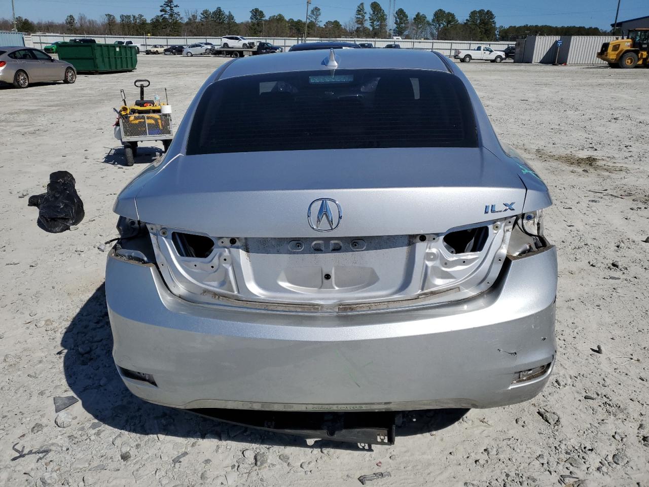 2015 Acura ILX VIN 19VDE1F34FE001283 Copart auction photo, rear end / side damage thumbnail 6