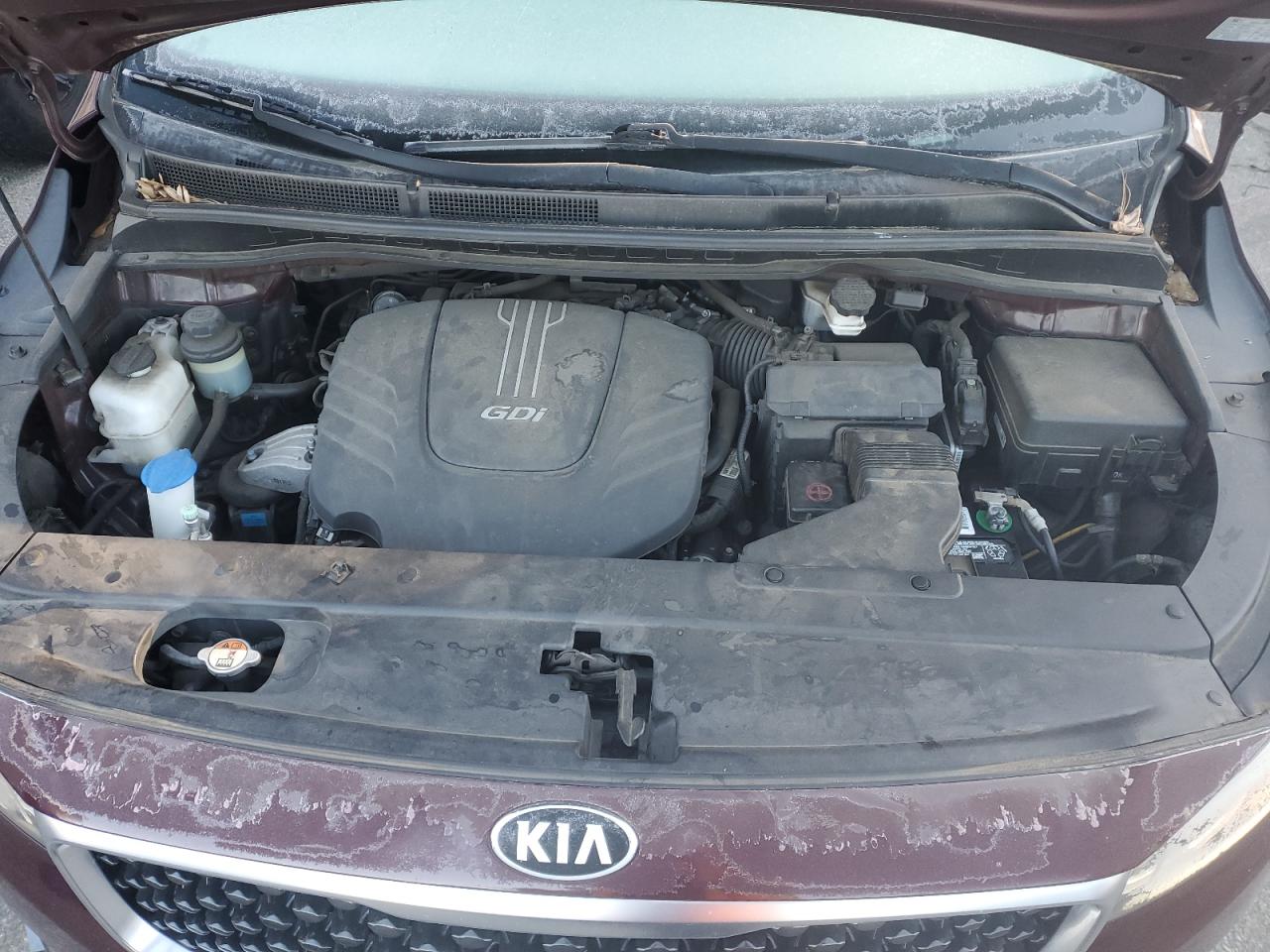 2016 KIA Sedona VIN KNDMB5C14G6189207 Copart auction photo, side damage thumbnail 12