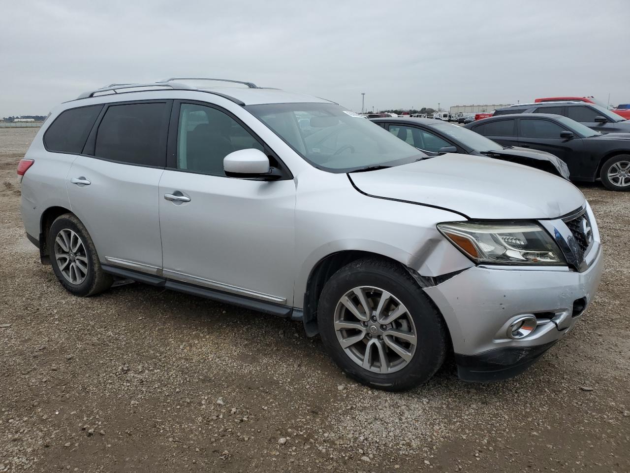 2014 Nissan Pathfinder VIN 5N1AR2MN7EC688818 Copart auction photo, front end / rear end damage thumbnail 4