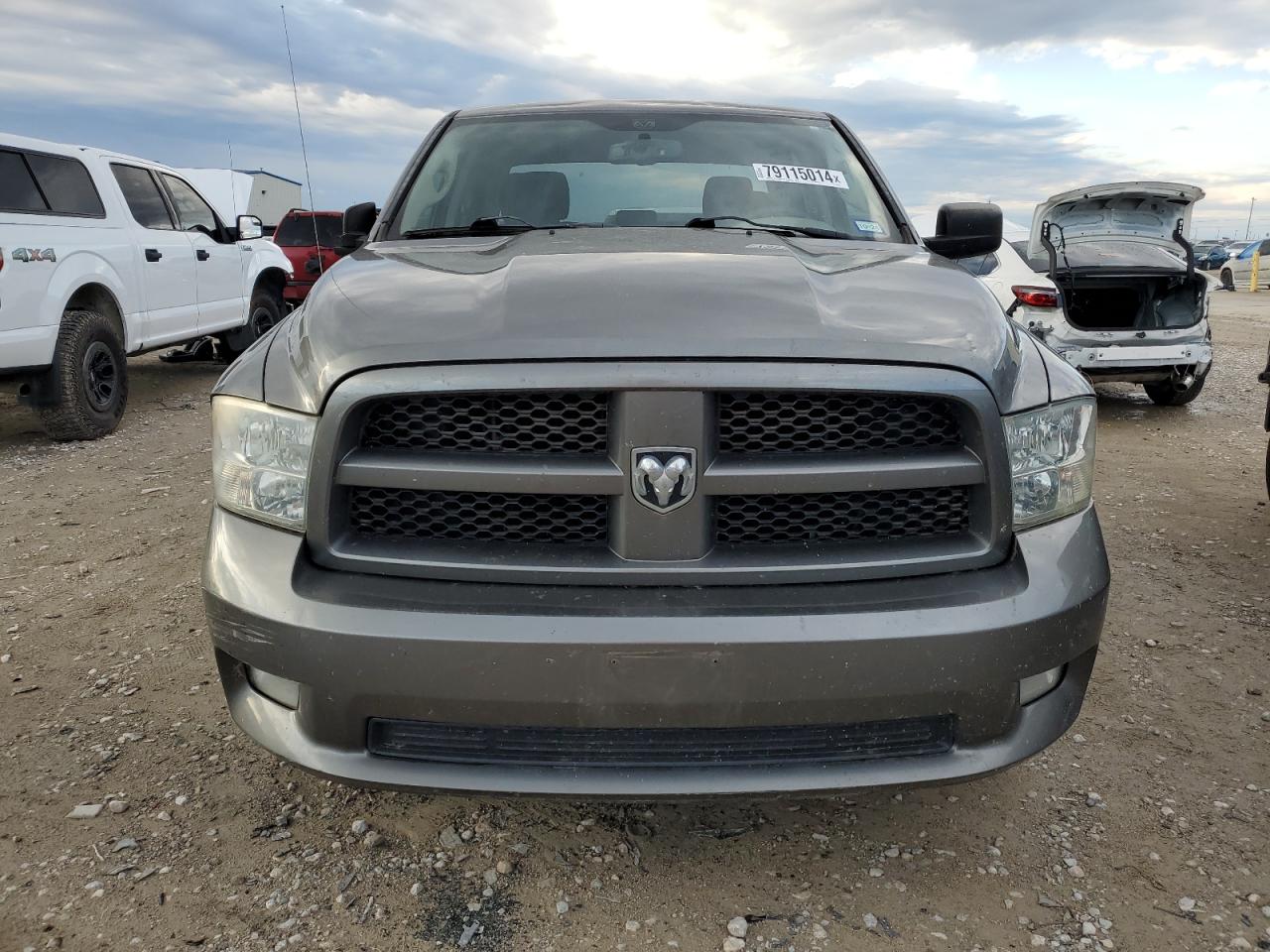 2012 Dodge RAM VIN 1C6RD6KT1CS330123 Copart auction photo, rear end / side damage thumbnail 5