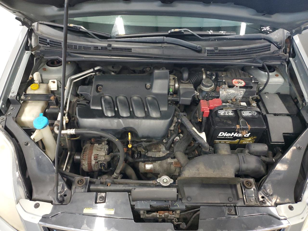 2012 Nissan Sentra VIN 3N1AB6AP8CL766484 Copart auction photo, front end / rear end damage thumbnail 11