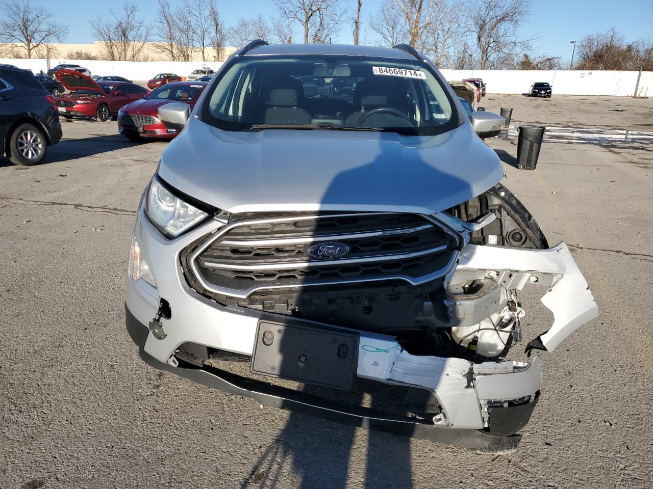 2018 Ford EcoSport VIN MAJ6P1ULXJC191707 Copart auction photo, all over damage thumbnail 5