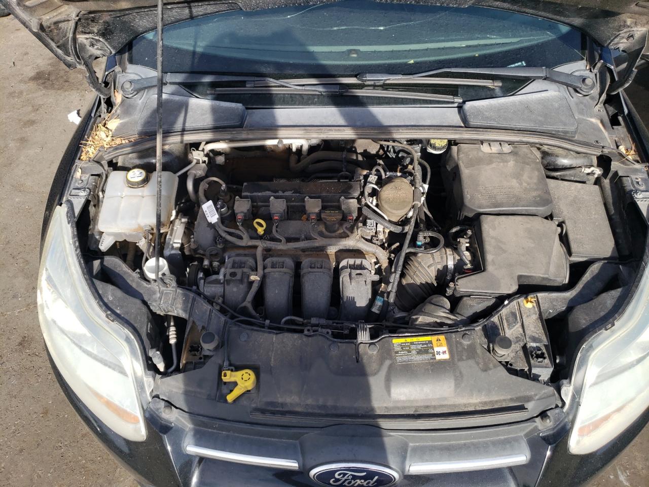 2013 Ford Focus VIN 1FADP3F28DL195766 Copart auction photo, rear end damage thumbnail 11