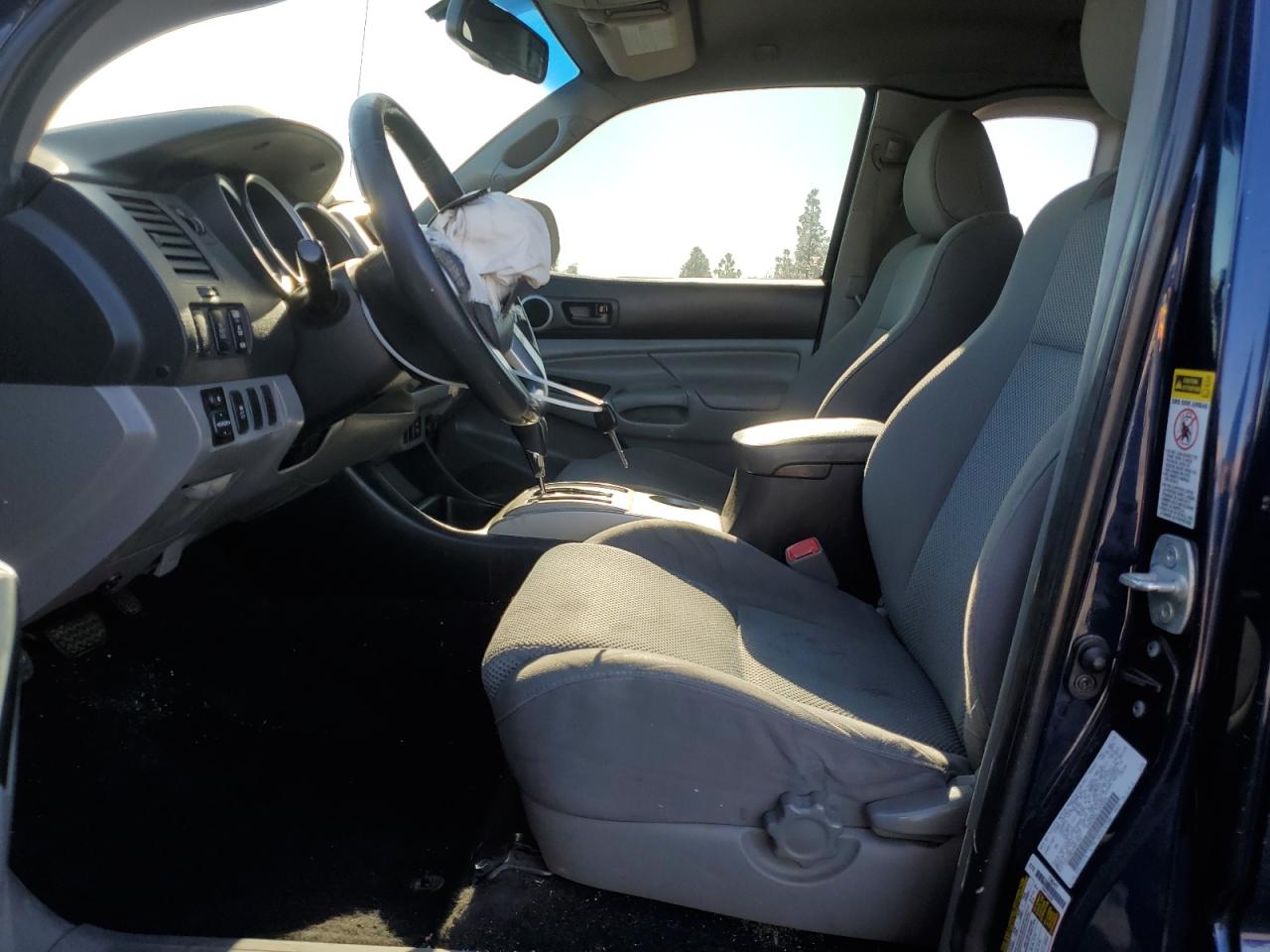 2013 Toyota Tacoma VIN 5TFTU4GN0DX047987 Copart auction photo, front end / side damage thumbnail 7