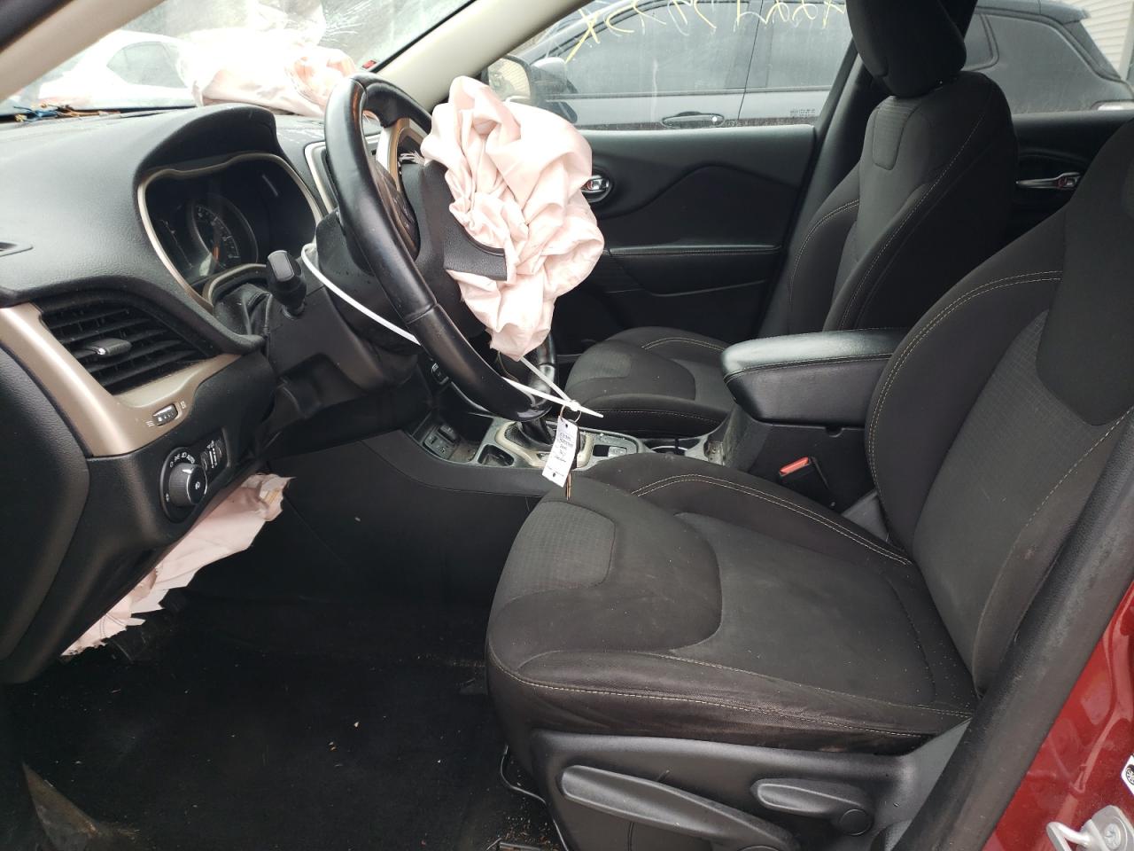 2015 Jeep Grand Cherokee VIN 1C4PJLCB1FW631355 Copart auction photo, front end damage thumbnail 7
