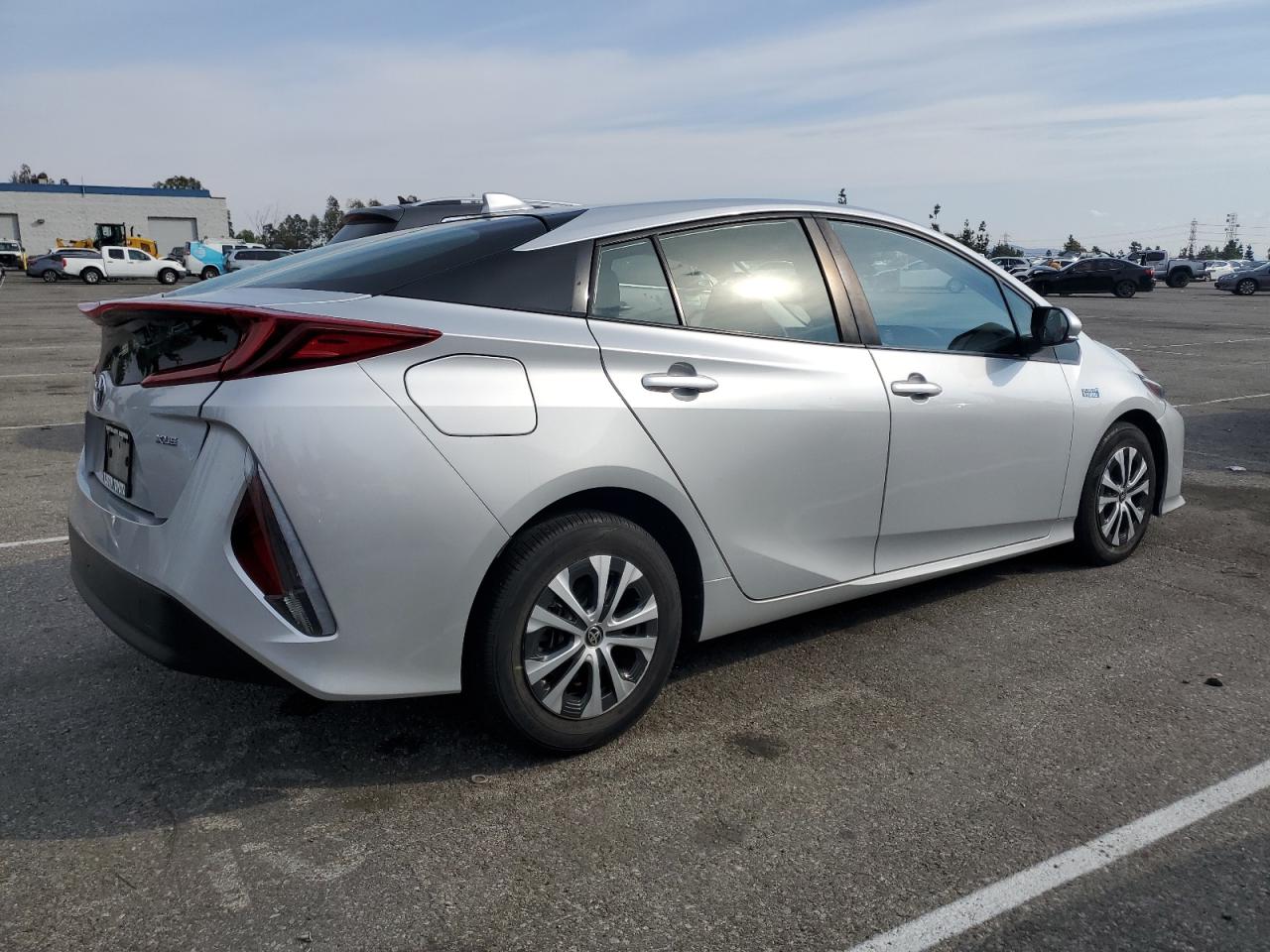 2021 Toyota Prius VIN JTDKAMFP1M3189912 Copart auction photo, front end damage thumbnail 3