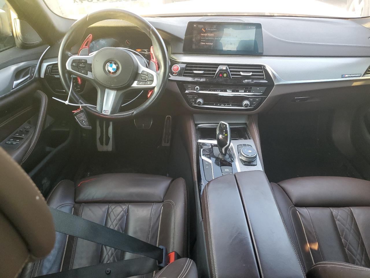 2019 BMW M5 VIN WBAJB9C59KB287496 Copart auction photo, front end damage thumbnail 8