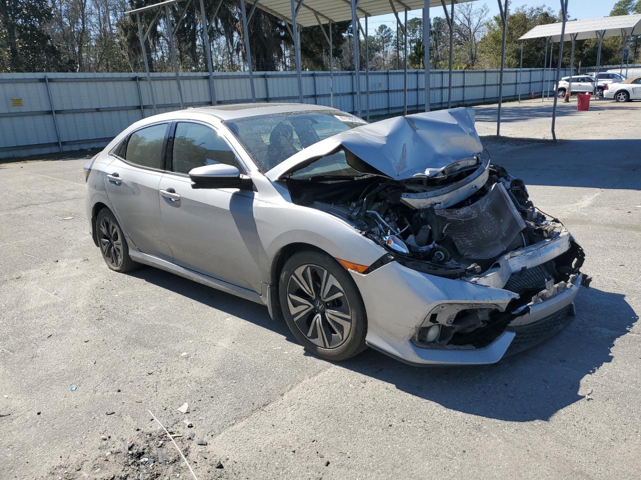 2018 Honda Civic VIN SHHFK7H52JU224336 Copart auction photo, front end damage thumbnail 4