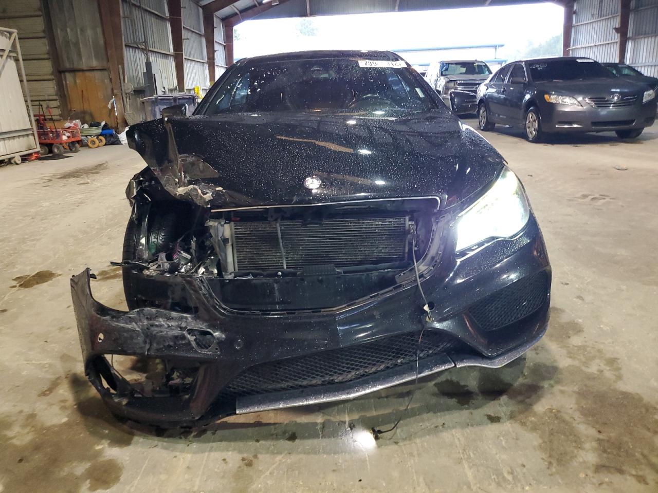 2015 Mercedes-Benz E-klasse VIN WDDKJ7DB2FF294507 Copart auction photo, front end damage thumbnail 5