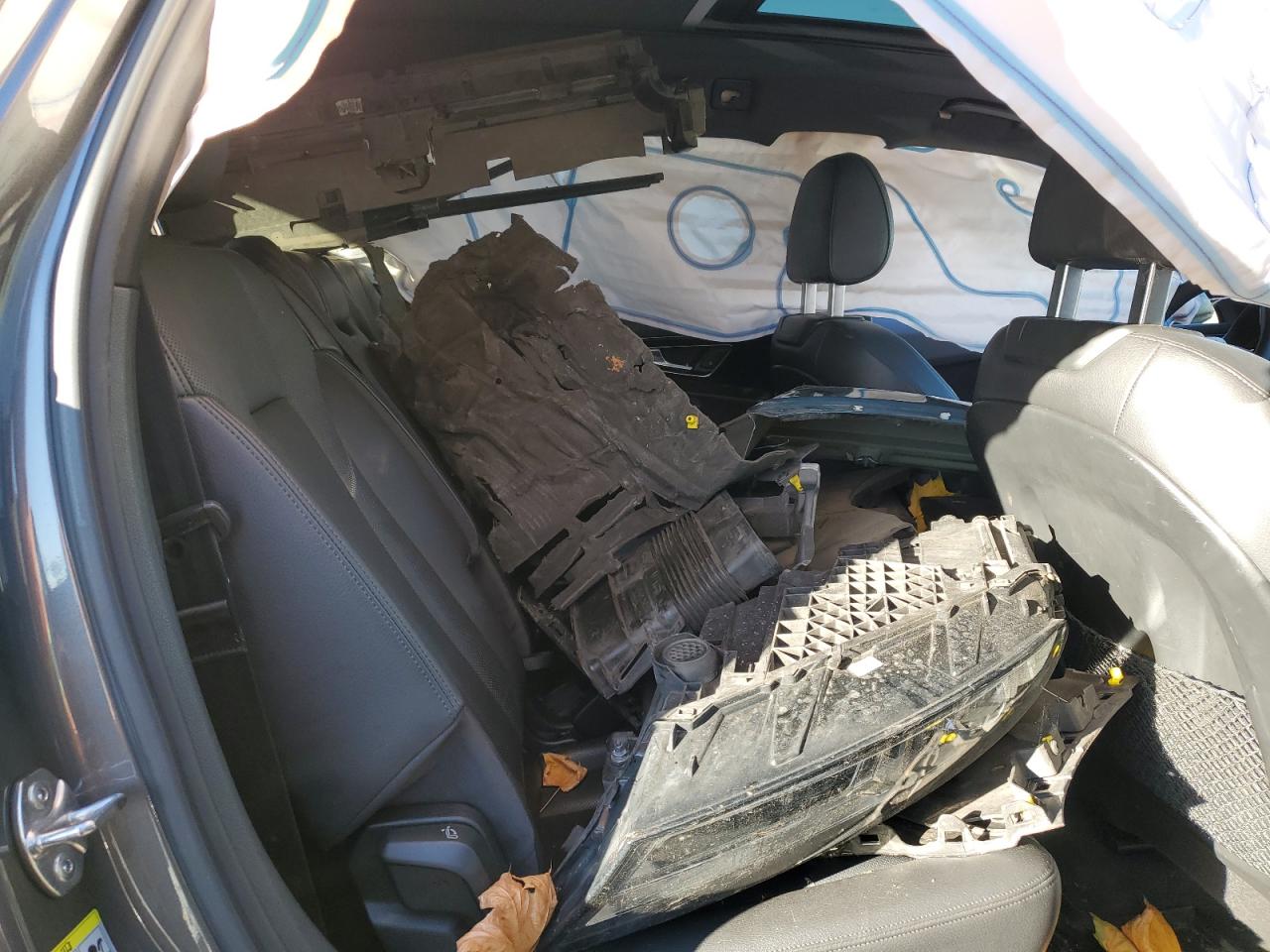 2018 Audi Q7 VIN WA1LAAF7XJD033984 Copart auction photo, front end / side damage thumbnail 10