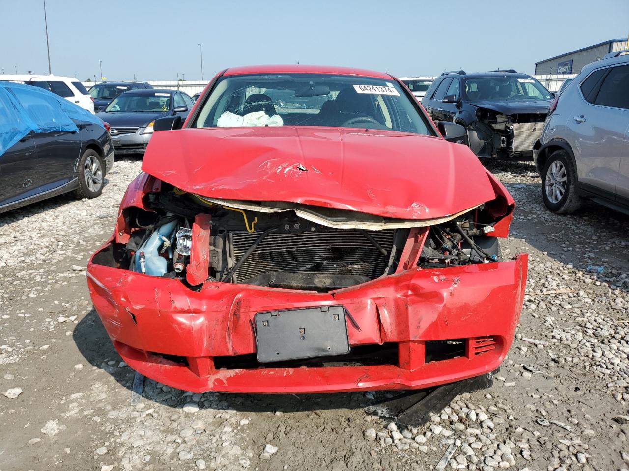 2009 Dodge Avenger VIN 1B3LC46B19N569249 Copart auction photo, front end damage thumbnail 5