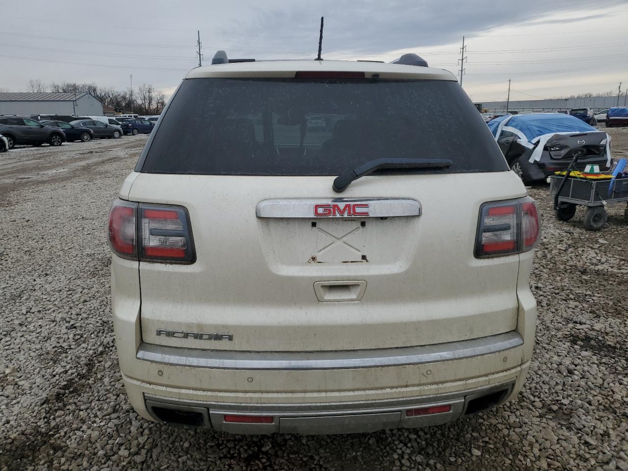 2014 GMC Acadia VIN 1GKKRTKDXEJ222941 Copart auction photo, front end damage thumbnail 6