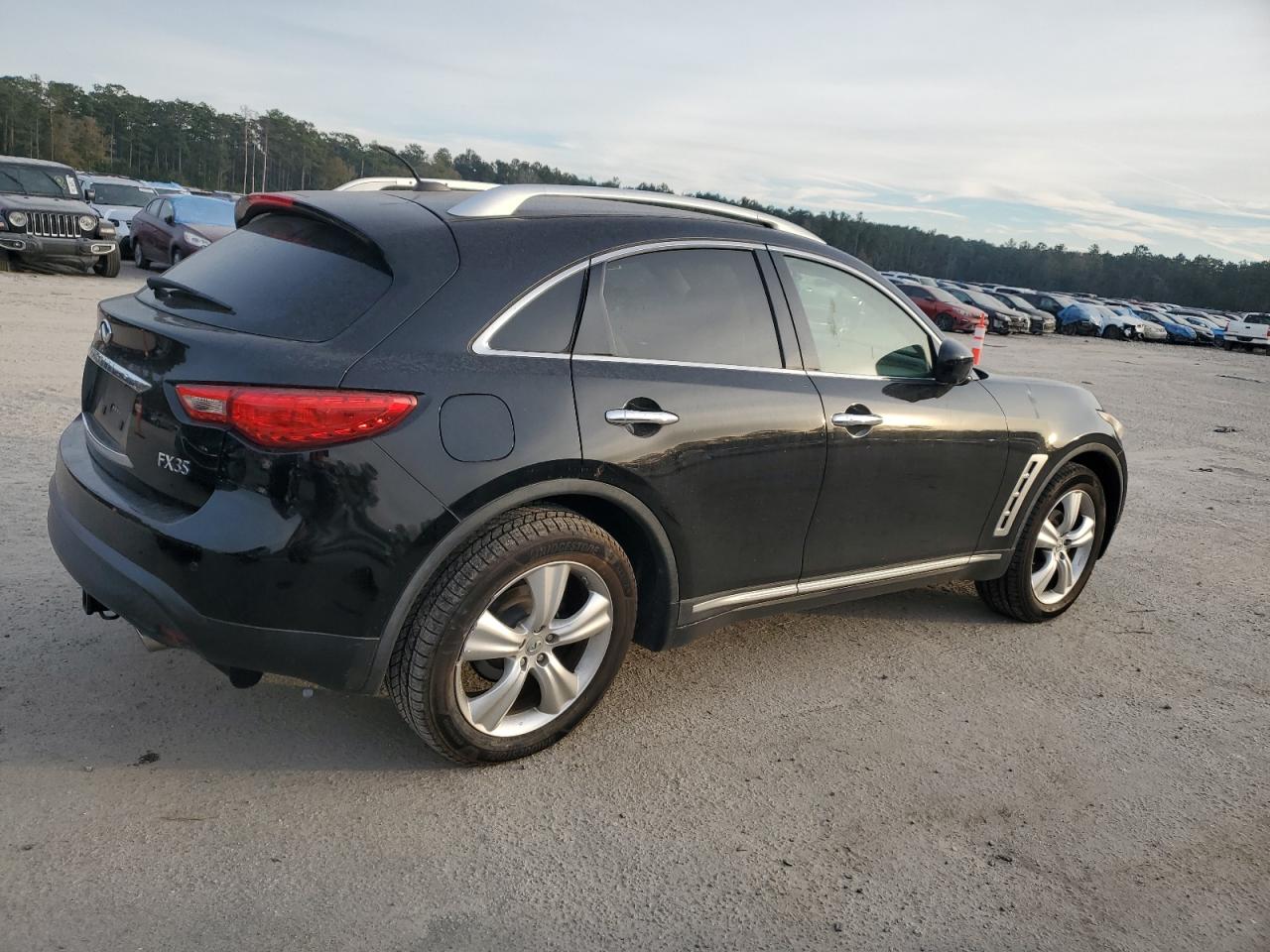 2011 Infiniti FX VIN JN8AS1MW9BM141975 Copart auction photo, rear end damage thumbnail 3