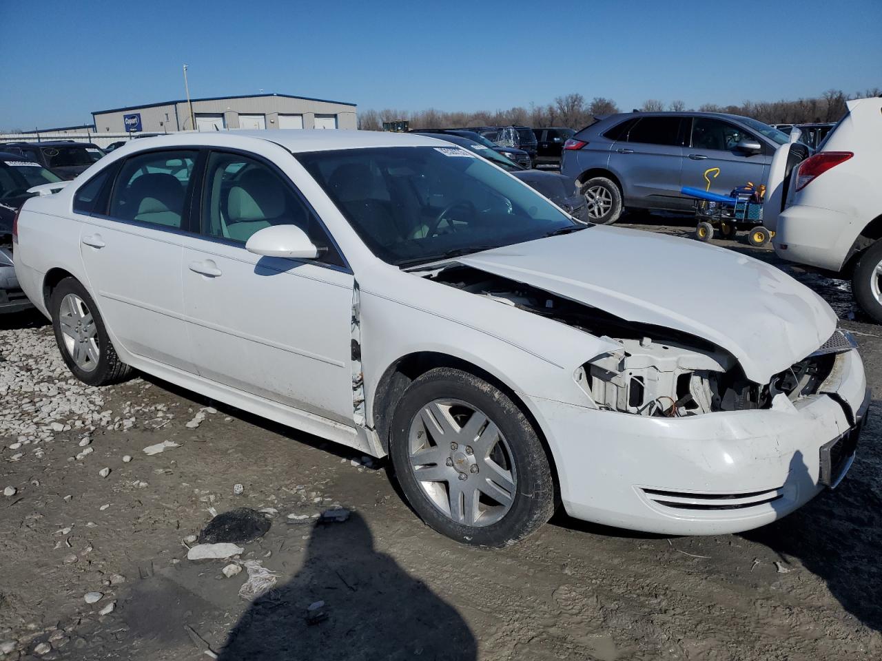 2012 Chevrolet Impala VIN 2G1WB5E38C1129268 Copart auction photo, front end damage thumbnail 4