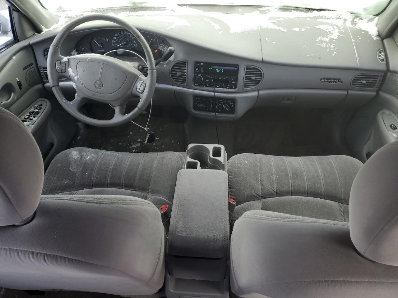 2001 Buick Century VIN 2G4WS52J811261160 Copart auction photo, front end / side damage thumbnail 8