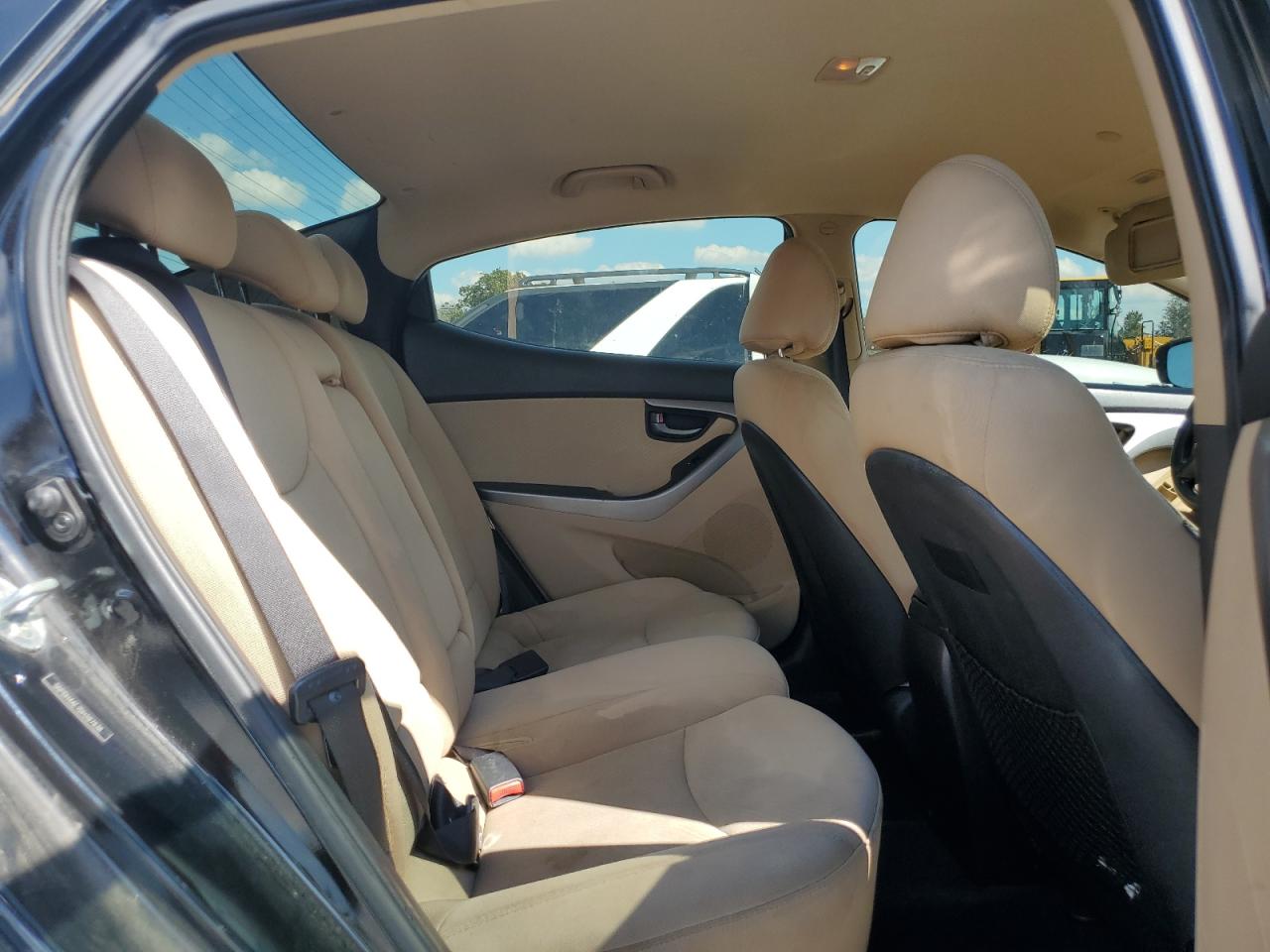 2013 Hyundai Elantra VIN 5NPDH4AE7DH287938 Copart auction photo, all over damage thumbnail 10